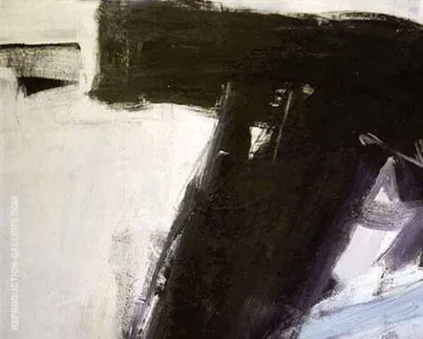 Heaume 1958 by Franz Kline | Oil Painting Reproduction