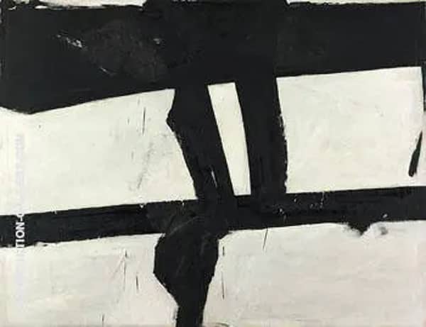 Painting 1952 by Franz Kline | Oil Painting Reproduction