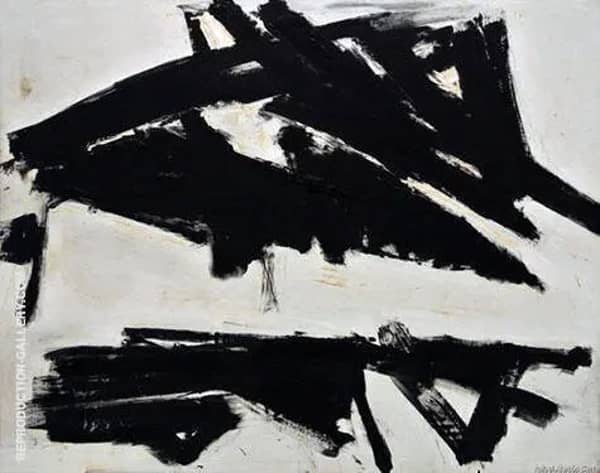 Andes 1957 by Franz Kline | Oil Painting Reproduction