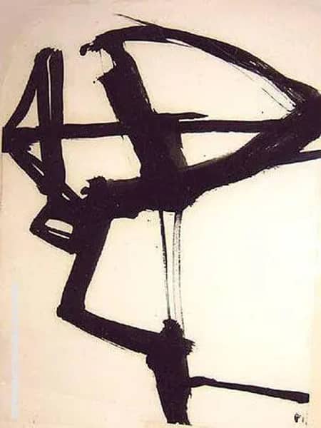 Untitled c1958 by Franz Kline | Oil Painting Reproduction