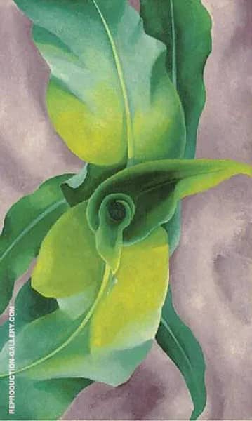 Corn 1924 No 3 by Georgia O'Keeffe | Oil Painting Reproduction