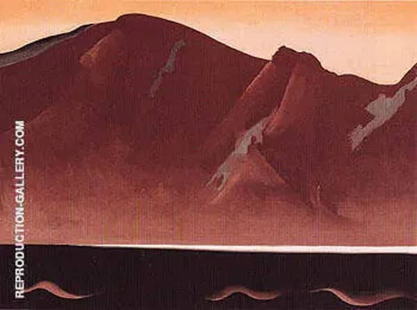 Mountain At Bear Lake Taos 1930 | Oil Painting Reproduction