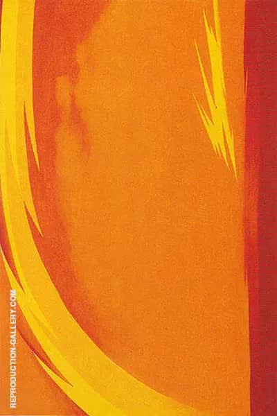 From The Plains 1954 2 by Georgia O'Keeffe | Oil Painting Reproduction