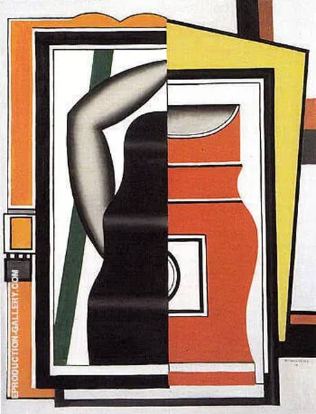 The Mirror 1925 by Fernand Leger | Oil Painting Reproduction