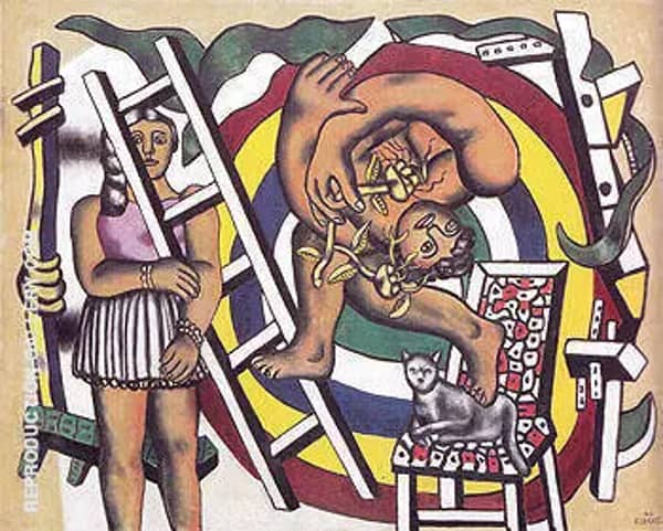 The Acrobat and His Partner 1948 | Oil Painting Reproduction