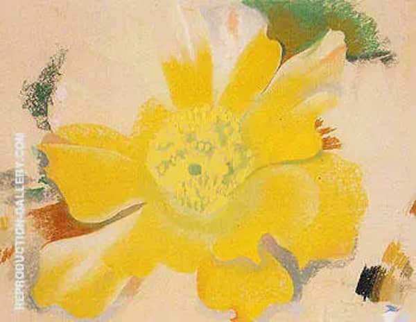 Untitled Cactus Flower 1940 | Oil Painting Reproduction