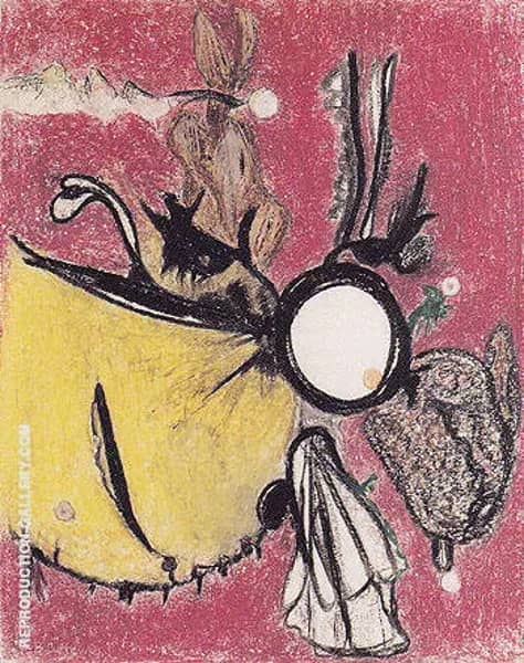 Gea 1944 by Barnett Newman | Oil Painting Reproduction