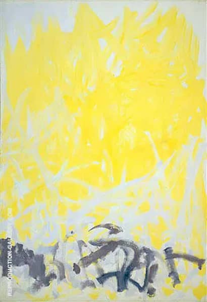 Minnesota 1980 3 by Joan Mitchell | Oil Painting Reproduction