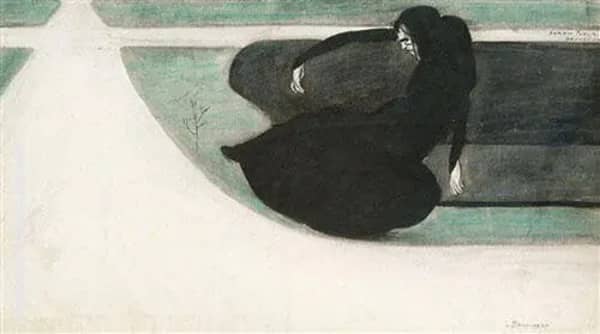 Jardin Public by Leon Spilliaert | Oil Painting Reproduction