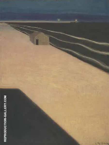 La Digue by Leon Spilliaert | Oil Painting Reproduction