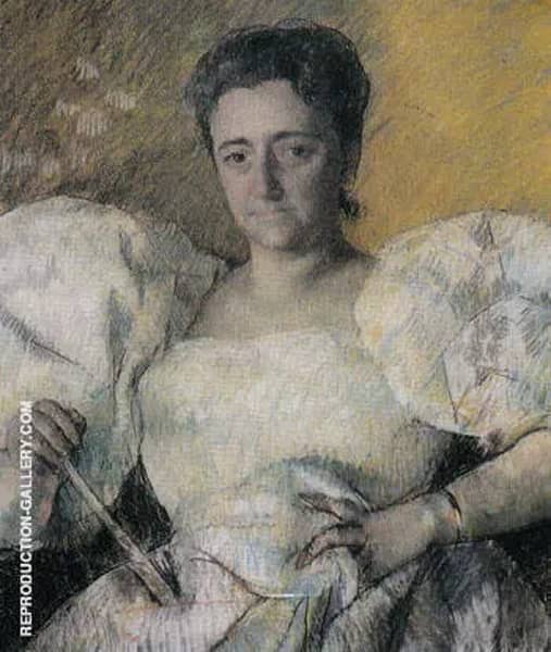 Louisine Havemeyer 1896 by Mary Cassatt | Oil Painting Reproduction