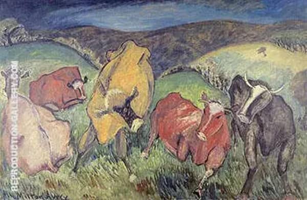 Bucolic Landscape 1930 by Milton Avery | Oil Painting Reproduction