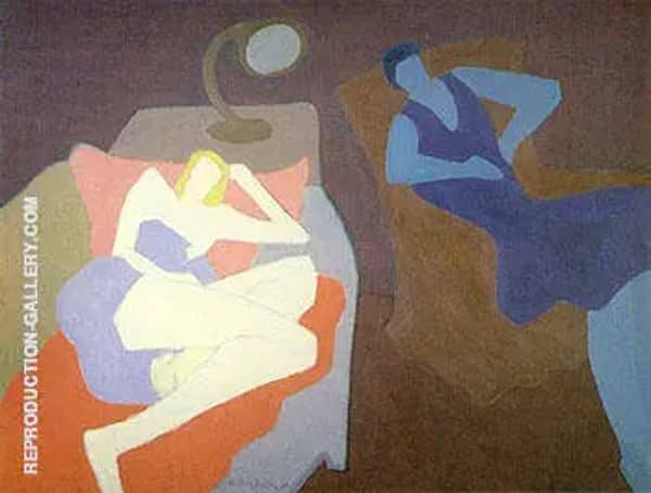 Two Women 1950 by Milton Avery | Oil Painting Reproduction