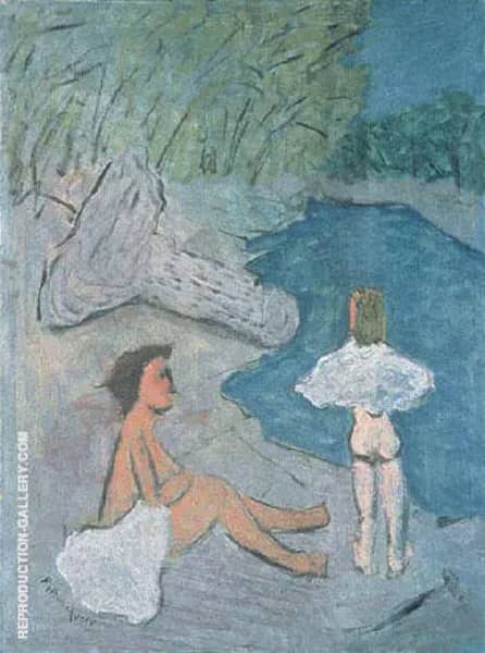 Country Brook 1938 by Milton Avery | Oil Painting Reproduction