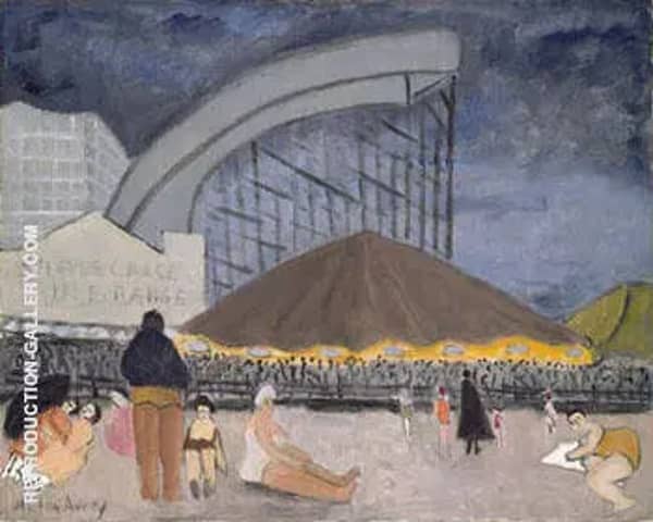 The Steeplechase Coney Island 1929 | Oil Painting Reproduction