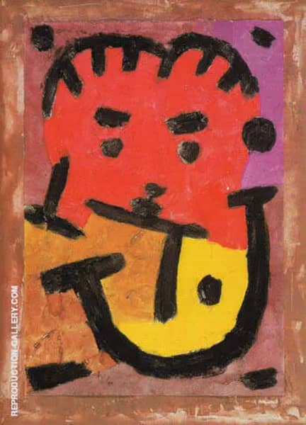 Musician 1937 by Paul Klee | Oil Painting Reproduction