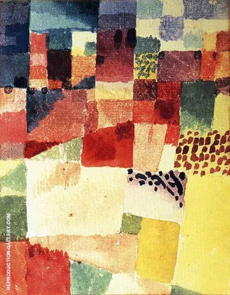 Hammamet Motif 1914 by Paul Klee | Oil Painting Reproduction