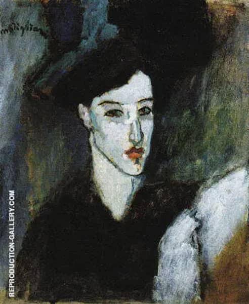 The Jewess c1908 by Amedeo Modigliani | Oil Painting Reproduction
