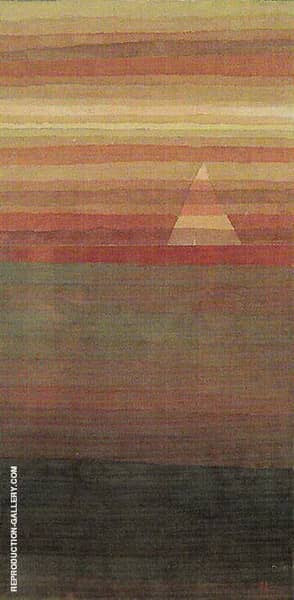 Lonely 1928 by Paul Klee | Oil Painting Reproduction