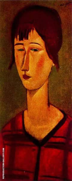 Marcelle 1917 by Amedeo Modigliani | Oil Painting Reproduction