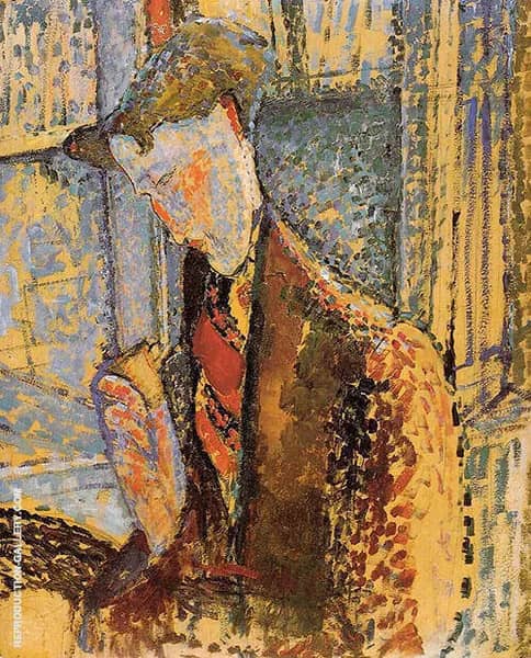 Portrait of Frank Burty Haviland 1914 | Oil Painting Reproduction