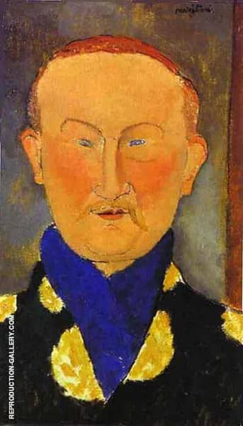 Portrait of Leon Bakst 1917 | Oil Painting Reproduction
