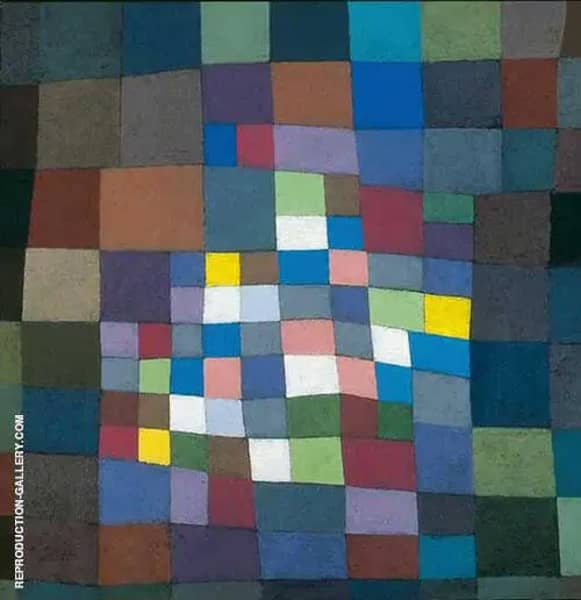 Blossoming 1934 by Paul Klee | Oil Painting Reproduction