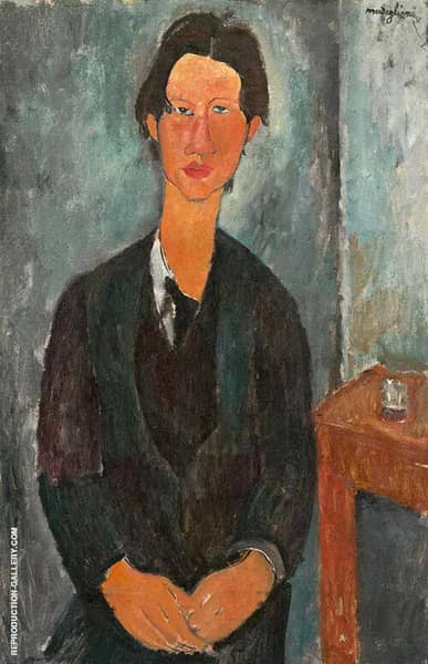 Portrait of Chaim Soutine 1916 | Oil Painting Reproduction