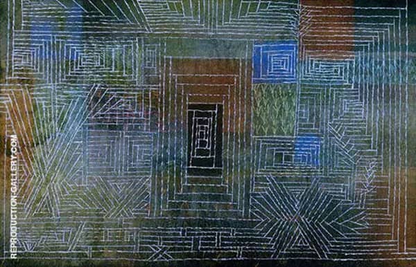 Castle to be Built in the Forest 1926 | Oil Painting Reproduction