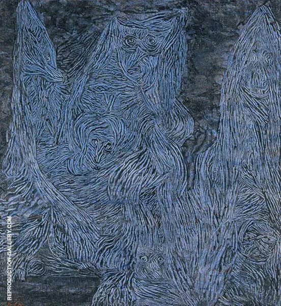 Walpurgis Night 1935 by Paul Klee | Oil Painting Reproduction