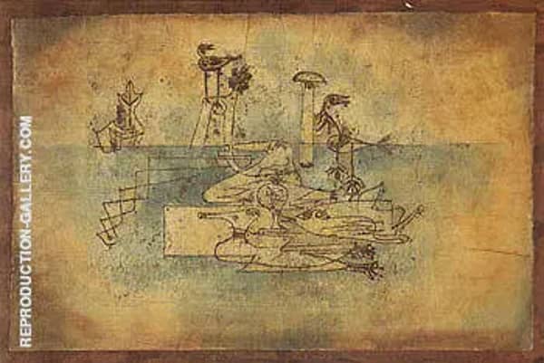 Bird Islands 1921 by Paul Klee | Oil Painting Reproduction