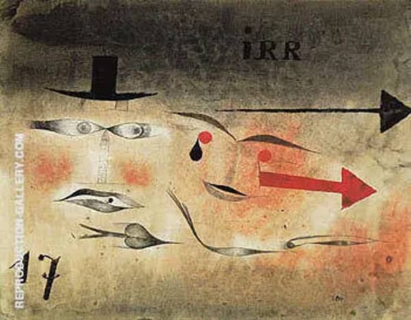 Seventeen 1923 by Paul Klee | Oil Painting Reproduction