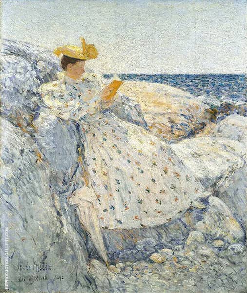 Summer Sunlight by Childe Hassam | Oil Painting Reproduction