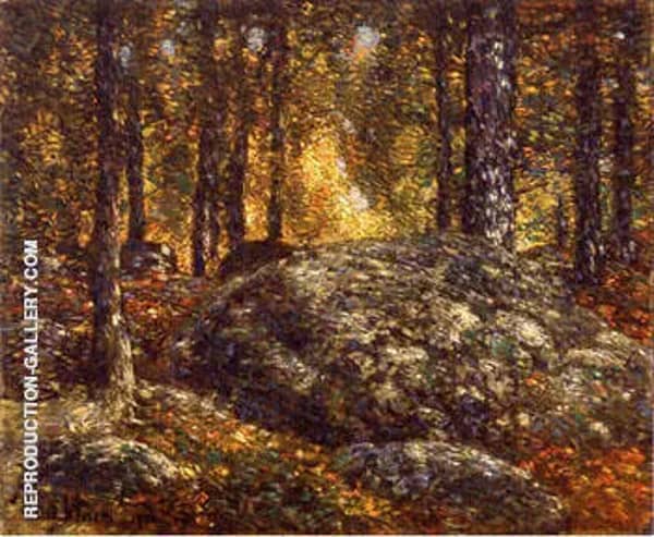 The Jewel Box Old Lyme 1906 by Childe Hassam | Oil Painting Reproduction