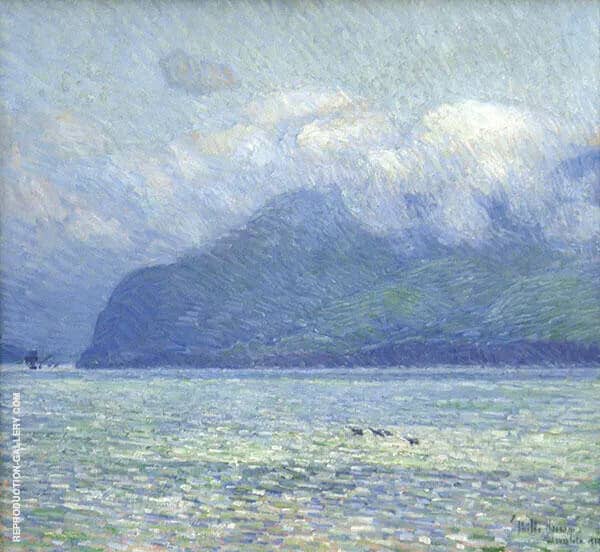 The Silver Veil and The Golden Gate | Oil Painting Reproduction