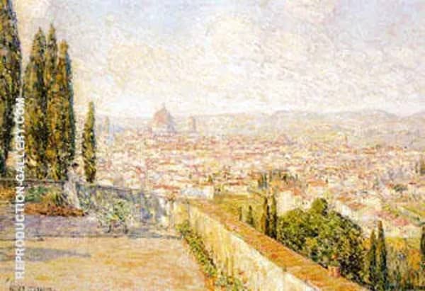 View of Florence From San Miniato | Oil Painting Reproduction
