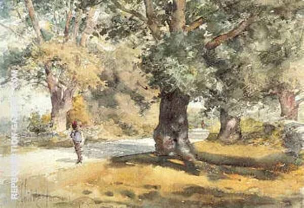 Wayside Inn Sudbury Massachusetts | Oil Painting Reproduction