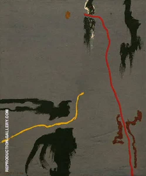 1943 A by Clyfford Still | Oil Painting Reproduction