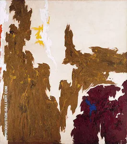 1948 A by Clyfford Still | Oil Painting Reproduction
