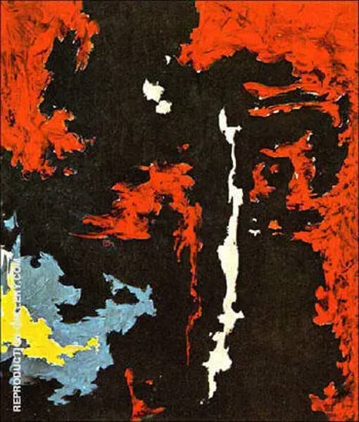 1949 B by Clyfford Still | Oil Painting Reproduction