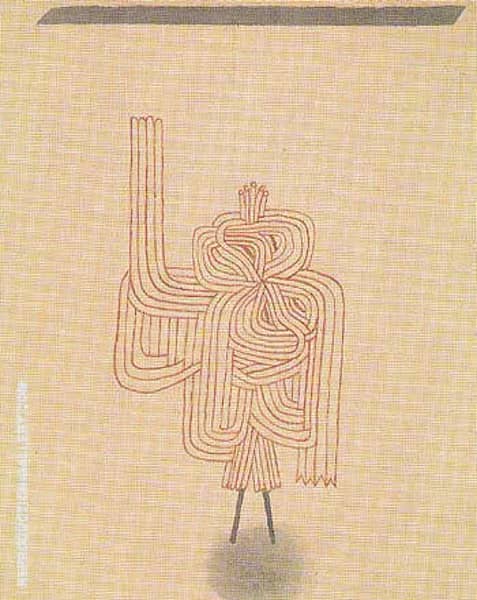 Oath of Ghosts 1930 by Paul Klee | Oil Painting Reproduction