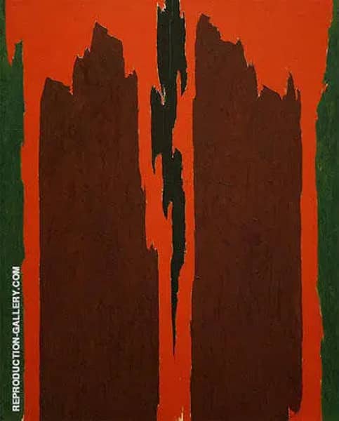 Untitled 1971 by Clyfford Still | Oil Painting Reproduction