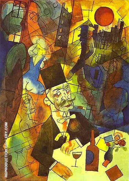 The White Slave 1918 by George Grosz | Oil Painting Reproduction