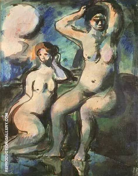 Bathers 1903 by George Rouault | Oil Painting Reproduction