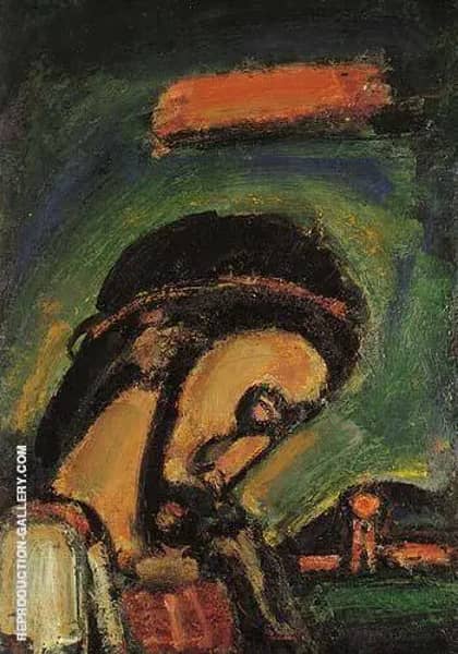 Head of Christ 1937 by George Rouault | Oil Painting Reproduction