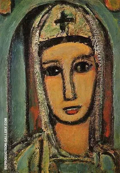 Veronica 1945 by George Rouault | Oil Painting Reproduction