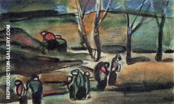 Winter III 1910 by George Rouault | Oil Painting Reproduction