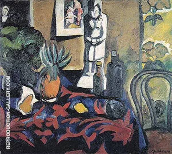Still Life with a Pineapple c1908 | Oil Painting Reproduction
