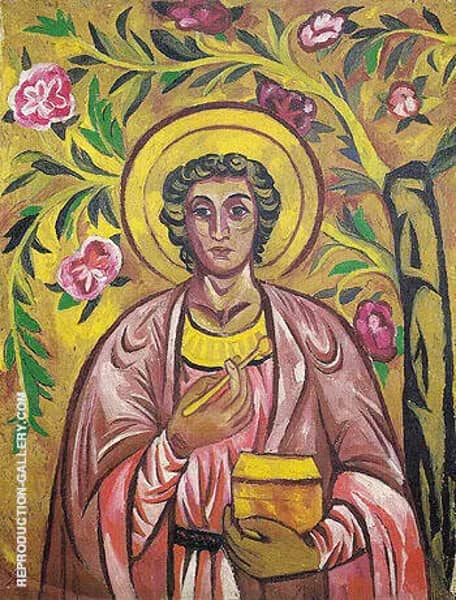 St Panteleimon the Healer c1909 | Oil Painting Reproduction