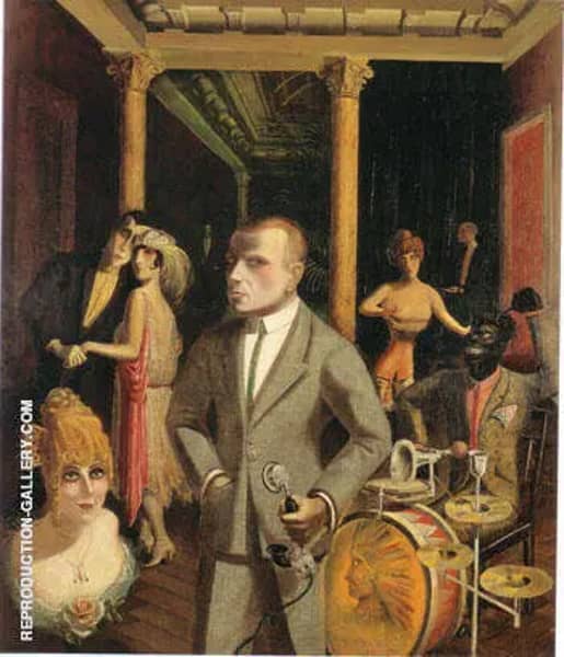 To Beauty 1922 by Otto Dix | Oil Painting Reproduction